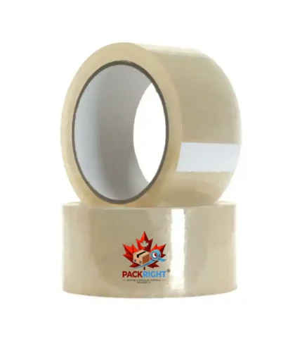 Heavy Duty Clear Packaging Tape – 50mm X 114m, 2.7 mil Thick, Strong Adhesive